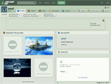 Tablet Screenshot of amef.deviantart.com