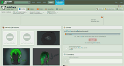 Desktop Screenshot of aniktrace.deviantart.com
