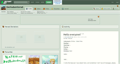 Desktop Screenshot of dochudsonhornet.deviantart.com