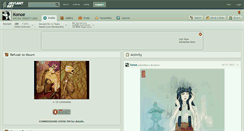 Desktop Screenshot of konoe.deviantart.com