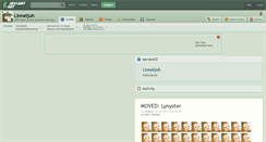Desktop Screenshot of linnetjuh.deviantart.com