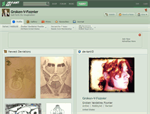 Tablet Screenshot of groken-v-foznier.deviantart.com