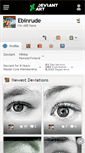 Mobile Screenshot of ebinrude.deviantart.com