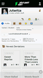 Mobile Screenshot of juliaeliza.deviantart.com