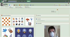 Desktop Screenshot of centau.deviantart.com