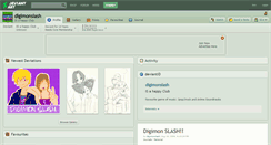 Desktop Screenshot of digimonslash.deviantart.com