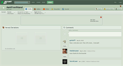 Desktop Screenshot of markfrompoland.deviantart.com