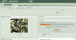 Desktop Screenshot of naomidoodle.deviantart.com
