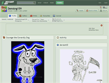 Tablet Screenshot of demang159.deviantart.com