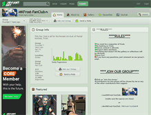 Tablet Screenshot of mkfrost-fanclub.deviantart.com