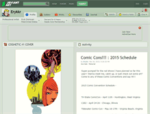 Tablet Screenshot of erykkr.deviantart.com