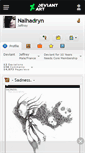 Mobile Screenshot of nalhadryn.deviantart.com