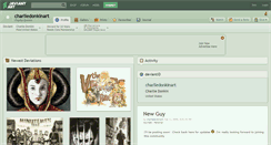 Desktop Screenshot of charliedonkinart.deviantart.com