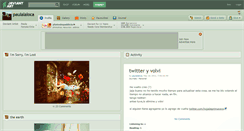 Desktop Screenshot of paulalaloca.deviantart.com