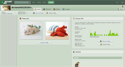 Desktop Screenshot of deviantamigurumi.deviantart.com