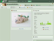Tablet Screenshot of deviantamigurumi.deviantart.com