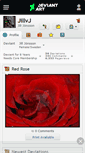 Mobile Screenshot of jillvj.deviantart.com