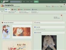 Tablet Screenshot of hoanghanhle.deviantart.com