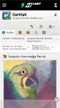 Mobile Screenshot of darktail.deviantart.com