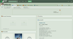 Desktop Screenshot of mariecr-ero.deviantart.com