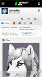 Mobile Screenshot of lunadea.deviantart.com
