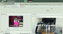 Desktop Screenshot of lovedpurpleangelwife.deviantart.com