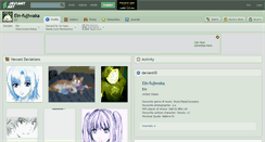 Desktop Screenshot of ein-fujiwaka.deviantart.com