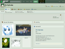 Tablet Screenshot of ein-fujiwaka.deviantart.com