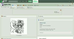 Desktop Screenshot of moran-chan.deviantart.com