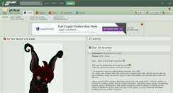 Desktop Screenshot of ph4tcat.deviantart.com