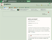 Tablet Screenshot of kasugakaoru.deviantart.com
