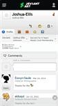 Mobile Screenshot of joshua-ellis.deviantart.com
