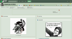 Desktop Screenshot of commissar-nyoron.deviantart.com