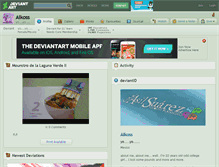 Tablet Screenshot of aikoss.deviantart.com
