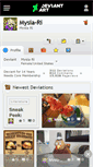 Mobile Screenshot of mysia-ri.deviantart.com