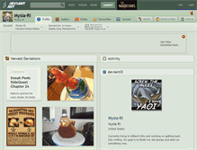 Tablet Screenshot of mysia-ri.deviantart.com