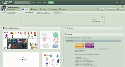 Desktop Screenshot of chrismcbalor.deviantart.com
