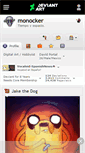 Mobile Screenshot of monocker.deviantart.com