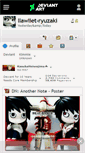 Mobile Screenshot of llawliet-ryuzaki.deviantart.com