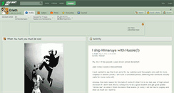 Desktop Screenshot of erieth.deviantart.com