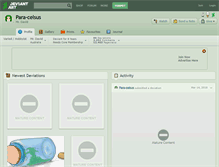 Tablet Screenshot of para-celsus.deviantart.com