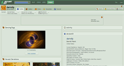 Desktop Screenshot of darrellp.deviantart.com