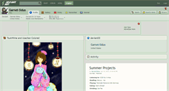 Desktop Screenshot of garnet-sidus.deviantart.com