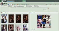 Desktop Screenshot of neko-tin.deviantart.com