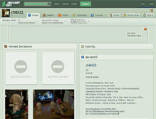 Tablet Screenshot of chibi22.deviantart.com