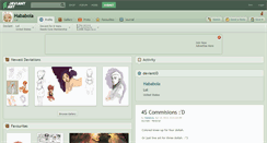 Desktop Screenshot of hababola.deviantart.com