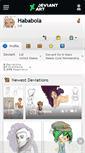 Mobile Screenshot of hababola.deviantart.com