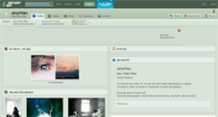 Desktop Screenshot of amyrhian.deviantart.com