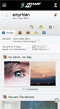 Mobile Screenshot of amyrhian.deviantart.com