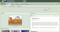 Desktop Screenshot of fexus.deviantart.com
